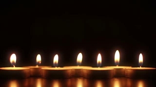 7 Candles - HD Stock Footage Background Loop