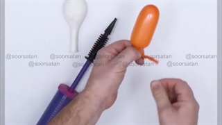 آموزش بادکنک آرایی آدم برفی
