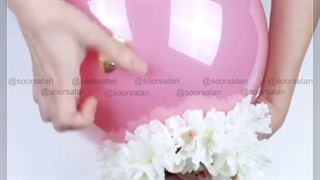 آموزش بادکنک آرایی گوی قلب