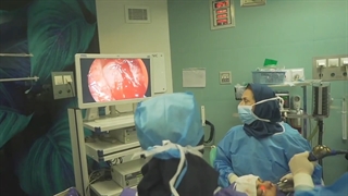 فیلم بدون سانسور جراحی اندوسکوپیک برای درمان انسداد مجرای اشکی چشم