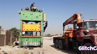 دمونتاژ پرس 250 تن دروازه ای در مورخ 1 مهر 1400