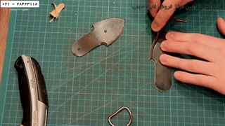 آموزش آنلاین چرم دوزی-دوخت کیف چرم با دست -  ( دوخت کیف چرمی )