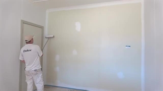 آموزش رنگ کردن دیوار ساده