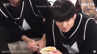 وقتیBTSغذا میخوره