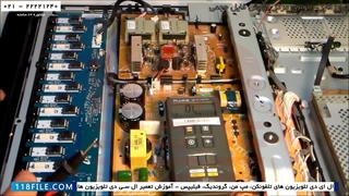 آموزش تعمیر تلویزیون-تعمیرات تلویزیون-برد اینورتر خراب -راهنمایی عیب یابی نبود بک لایت و سیاهی صفحه