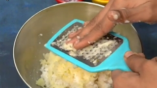 کتلت برنج و سبزیجات