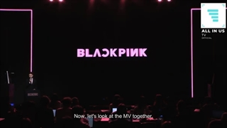 مراسم دبیو بلک پینک کامل(زیر نویس انگلیسی)