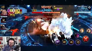 تست دکتر اختاپوس در ورلد باس التیمیت، لجند و الاینس بتل اکستریم با ابلیسک