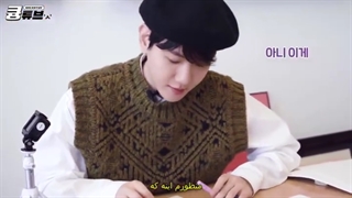 کیونگ‌تیوب نقاشی با پاستل روغنی بکهیون با زیرنویس فارسی