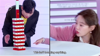 مصاحبه و بازی جنگا بازیگران سریال خواستگاری تجاری با زیرنویس فارسی