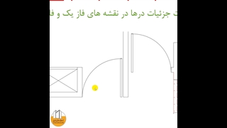 تیپ بندی در و پنجره ها در نقشه ها