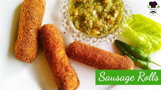 طرز تهیه رول سوسیس