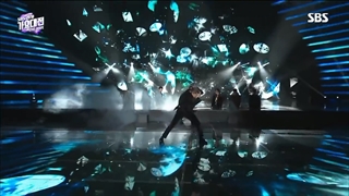 اجرای آهنگ love shot از اکسو SBS 2018