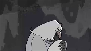 عقاب و مرغ