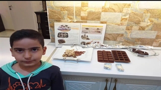 ساخت شکلات آجیلی-سینا فهید