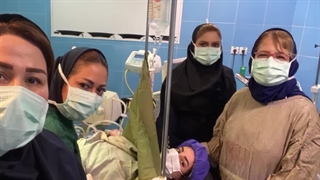 زایمان نگین جون که تشابه اسمی با دکترش داره و دختر قشنگش رز