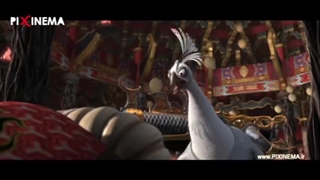سکانس طالع بینی بز پیشگو در فیلم پاندای کونگ ‌فوکار ۲(Kung Fu Panda 2)