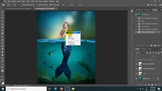 بکگراند پری دریایی