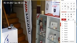 فیلم آموزش تنظیم اسپیددام هایک ویژن preset patrol pattern