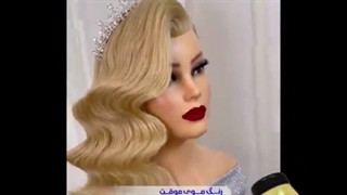 آموزش لَخت و جذاب کردن مو