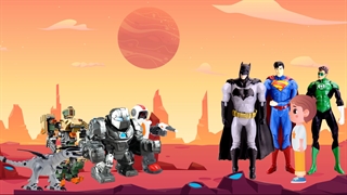 رویارویی ابرقهرمانان و ربات ها