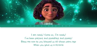 waiting on a miracle from encanto/ostانیمیشن انکانتو