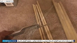 آموزش تشریفات عروسی  - تشریفات مجالس در منزل - تزئین فانوس چوبی گلدار