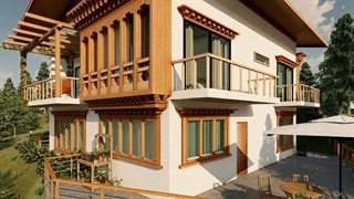 طراحی ویلا دوبلکس