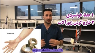 درمان مارگزیدگی | اقدامات اولیه در مارگزیدگی | جمشیدیان هِلث