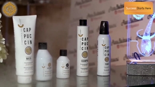 فیلم درمان موهای آسیب دیده با کاپوچینو تریتمنت