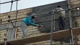 آموزش کارکرد دستگاه ملات پاش پیستونی مدل T13M تیران تونل بیستون09356800680