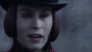 اکت زیبای جانی دپ در چارلی و کارخانه شکلات سازی