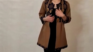 ویدئوی مدل مانتو مازراتی یقه گرد مدل راما محصولی از فروشگاه مانتو کاندیدا