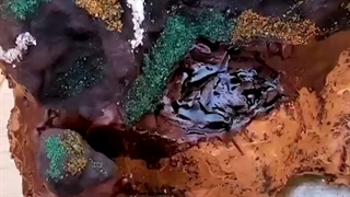 طرز تهیه کیک رنگارنگ