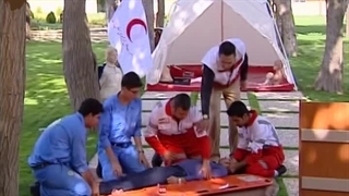 لاگ رول کردن مصدوم