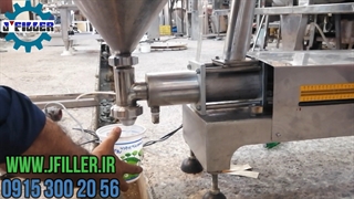 دستگاه پرکن مایعات غلیظ | دستگاه پرکن دستی | ماشین سازی جی 09153002056