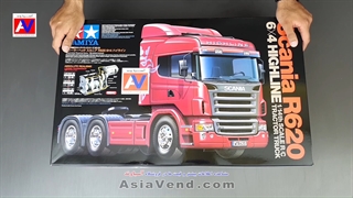 اسکانیا کنترلی | TAMIYA RC SCANIA KIT
