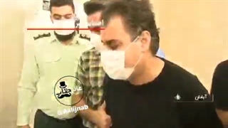 گزارش صدا و سیما از جنازه عبدالباقی در سردخانه آبادان