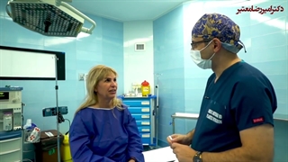 عمل لیفت آندوسکوپی پیشانی، ابرو و شقیقه، لیفت صورت، گردن و غبغب و تزریق چربی نانوفت