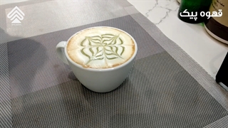 طرز تهیه لاته پسته - پسته لاته