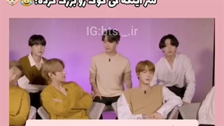 کل کل کردن جین و تهیونگ سر اینکه. . .