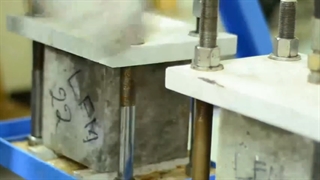 عمق نفوذ آب تحت فشار در بتن