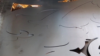 ارائه خدمات برش لیزر cnc و خم انواع فلزات09173386445