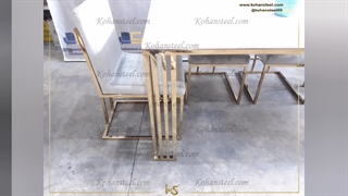 پر فروش ترین میز ناهار خوری پایه استیل