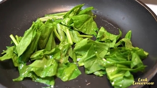 طرز تهیه تهچین اسفناج