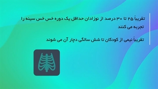خس خس قفسه سینه شیرخواران
