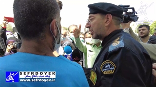 حمله اراذل اوباش به منزل کودک خردسال دستگیری پلیس امنیت عمومی فرماندهی انتظامی تهران بزرگ