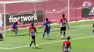 هایلایت بازی یوونیل بارسلونا 2-0 اتلتیک بیلبائو ( قهرمانی نوجوانان بارسا )