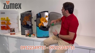 معرفی دستگاه آب پرتقال گیری صنعتی زومکس مدل مینکس zumex minex