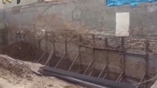 ریزش گود در کیان آباد اهواز سال 1400